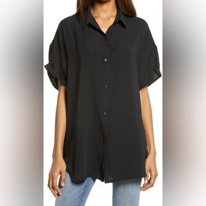 Treasure & Bond Oversize Short Sleeve Tunic